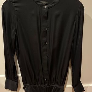J. Crew Silk Blouse Bodysuit